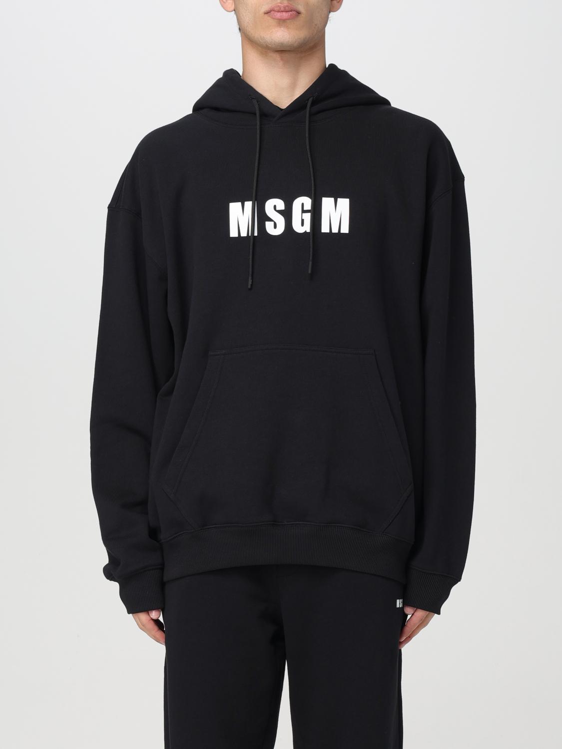 MSGM SUDADERA: Sudadera hombre MSGM, Negro - Img 1