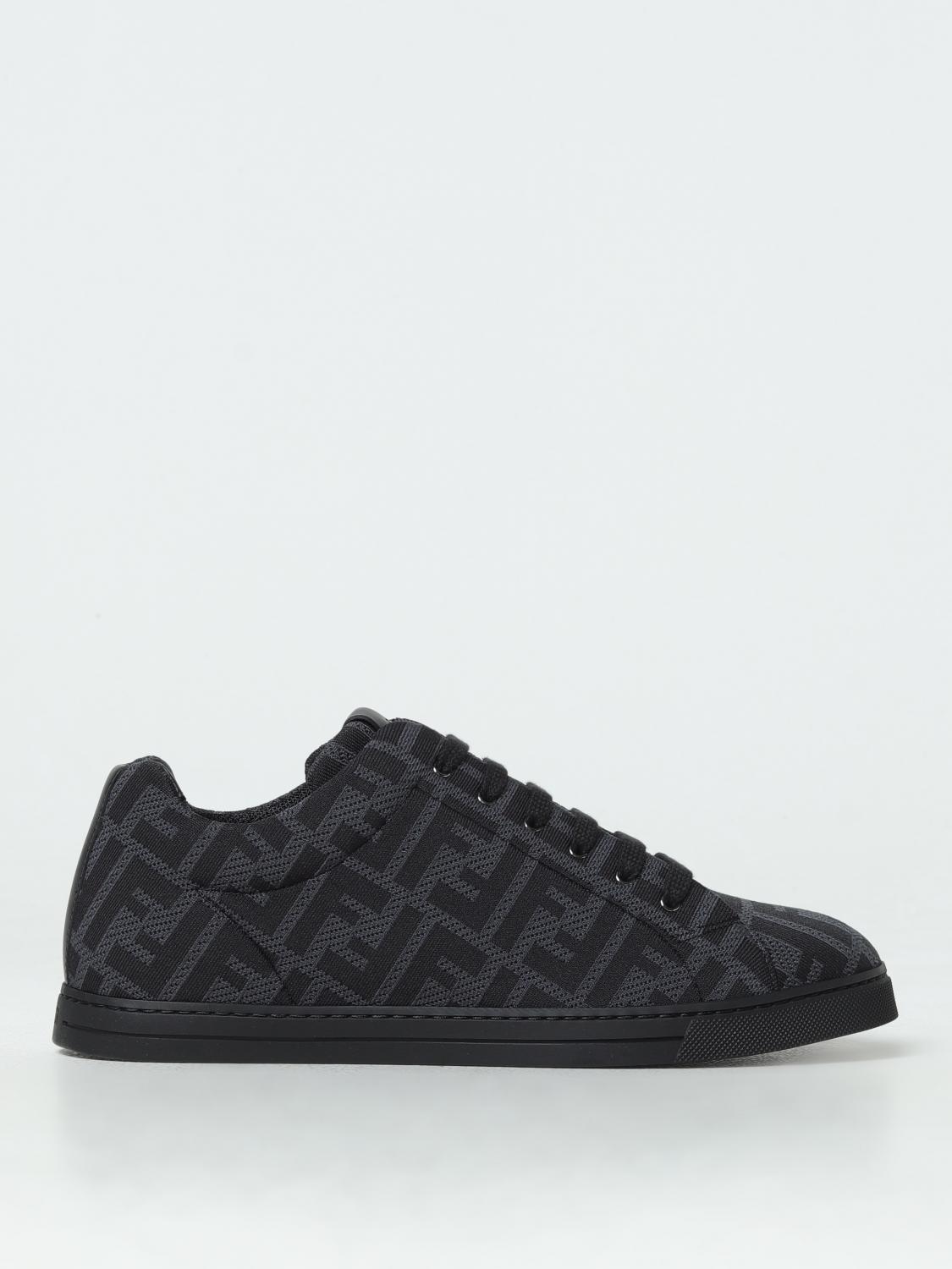 Fendi black sneakers online