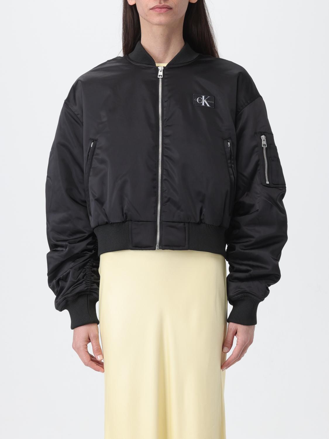 CALVIN KLEIN CHAQUETA: Chaqueta mujer Ck Jeans, Negro - Img 1