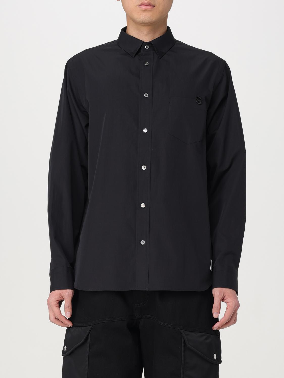 Sacai シャツ メンズ - ブラック | SCM078 | GIGLIO.COM