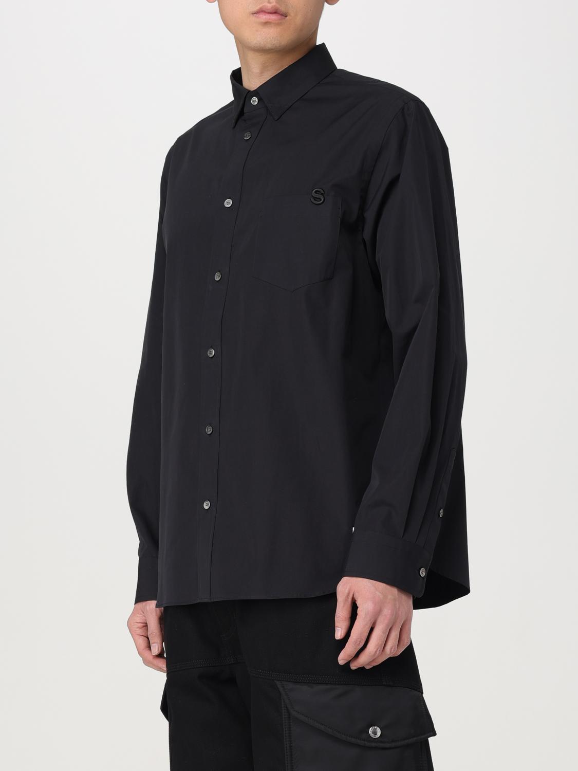 Sacai シャツ メンズ - ブラック | SCM078 | GIGLIO.COM