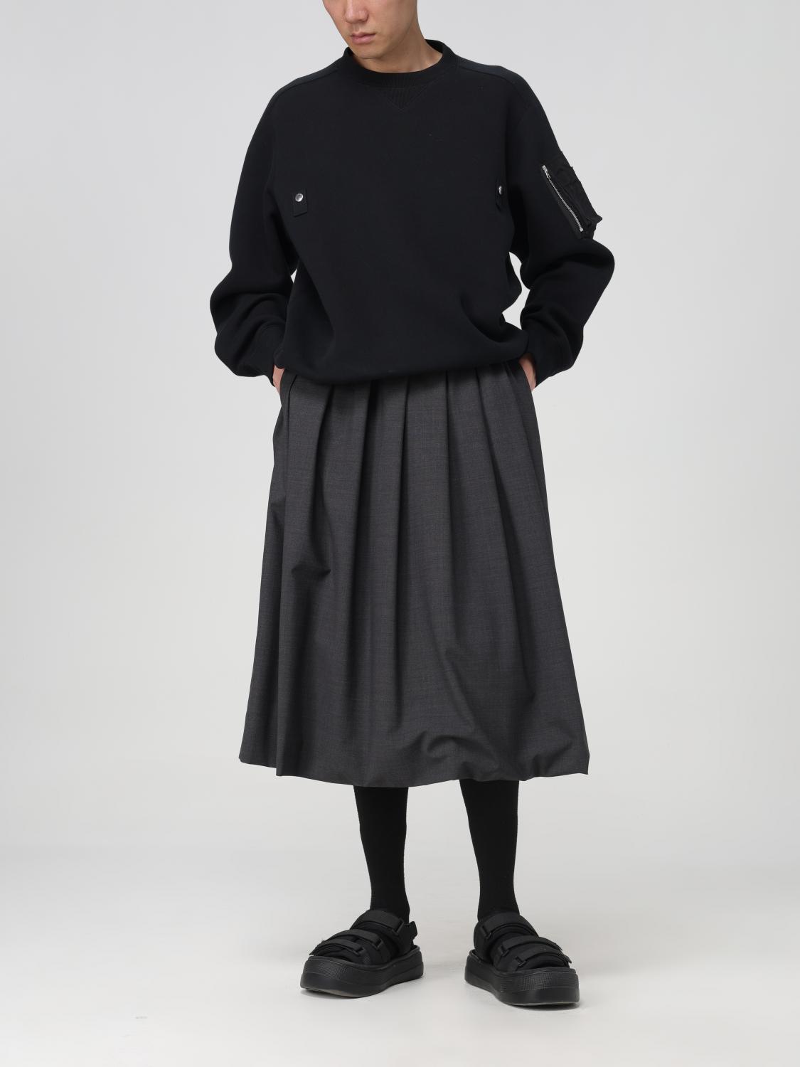 SACAI SWEATSHIRT: Pullover herren Sacai, Schwarz - Img 2