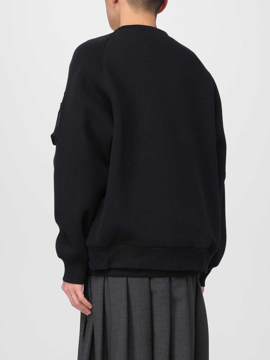 SACAI SWEATSHIRT: Pullover herren Sacai, Schwarz - Img 3