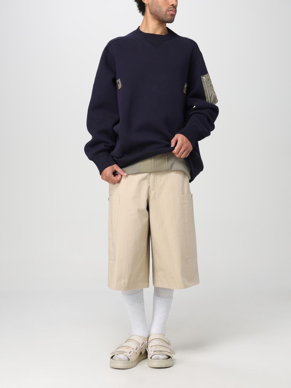 SACAI SWEATSHIRT: Pullover herren Sacai, Blau - Img 2