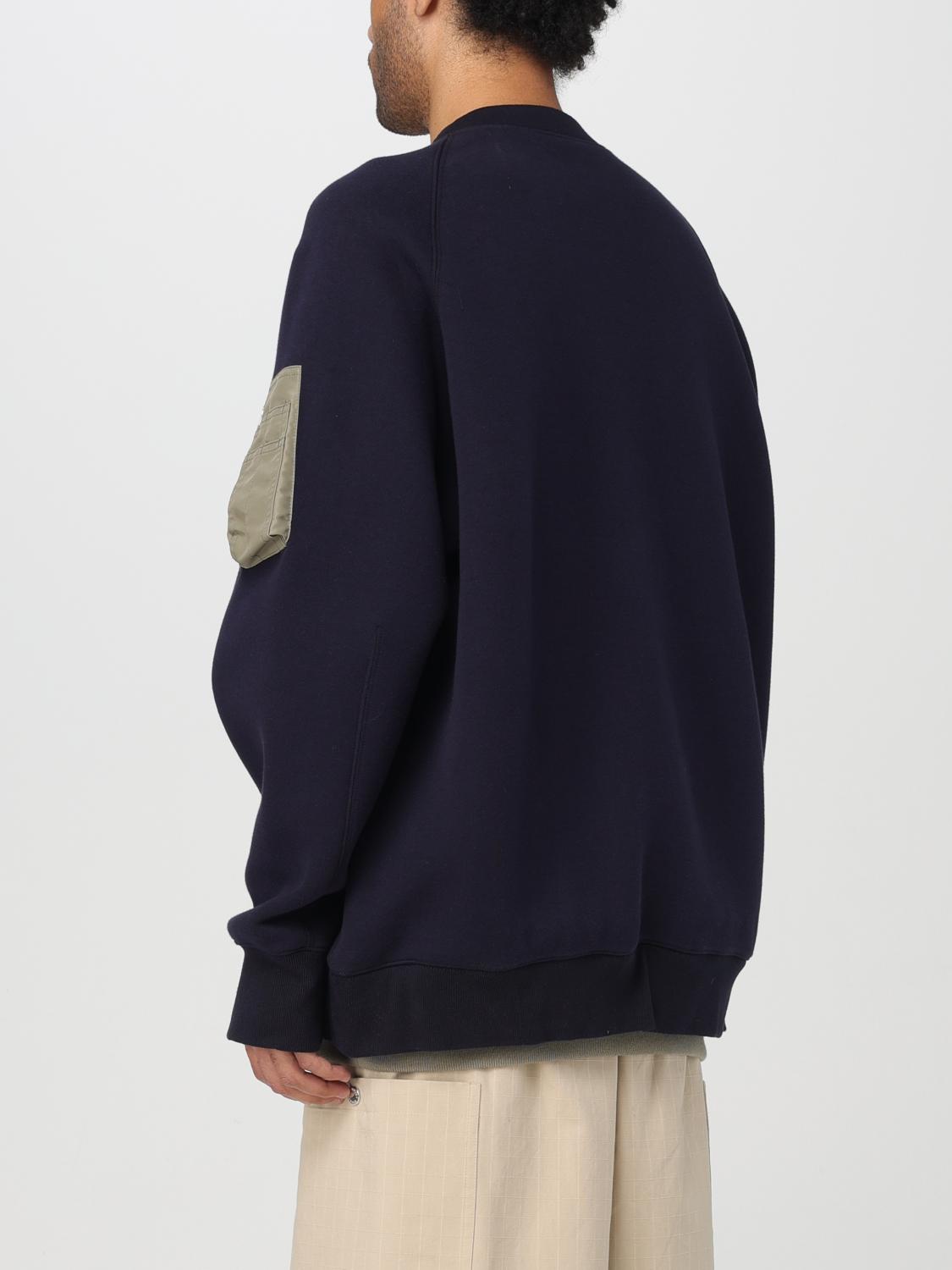 SACAI SWEATSHIRT: Pullover herren Sacai, Blau - Img 3