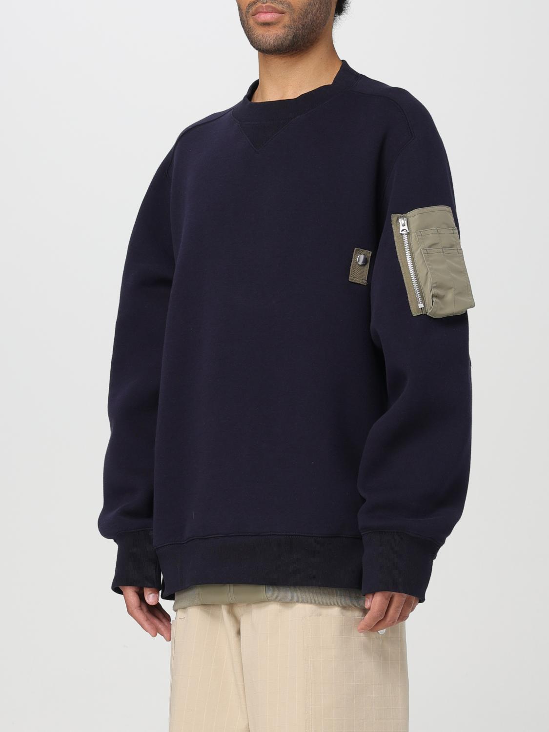 SACAI SWEATSHIRT: Pullover herren Sacai, Blau - Img 4