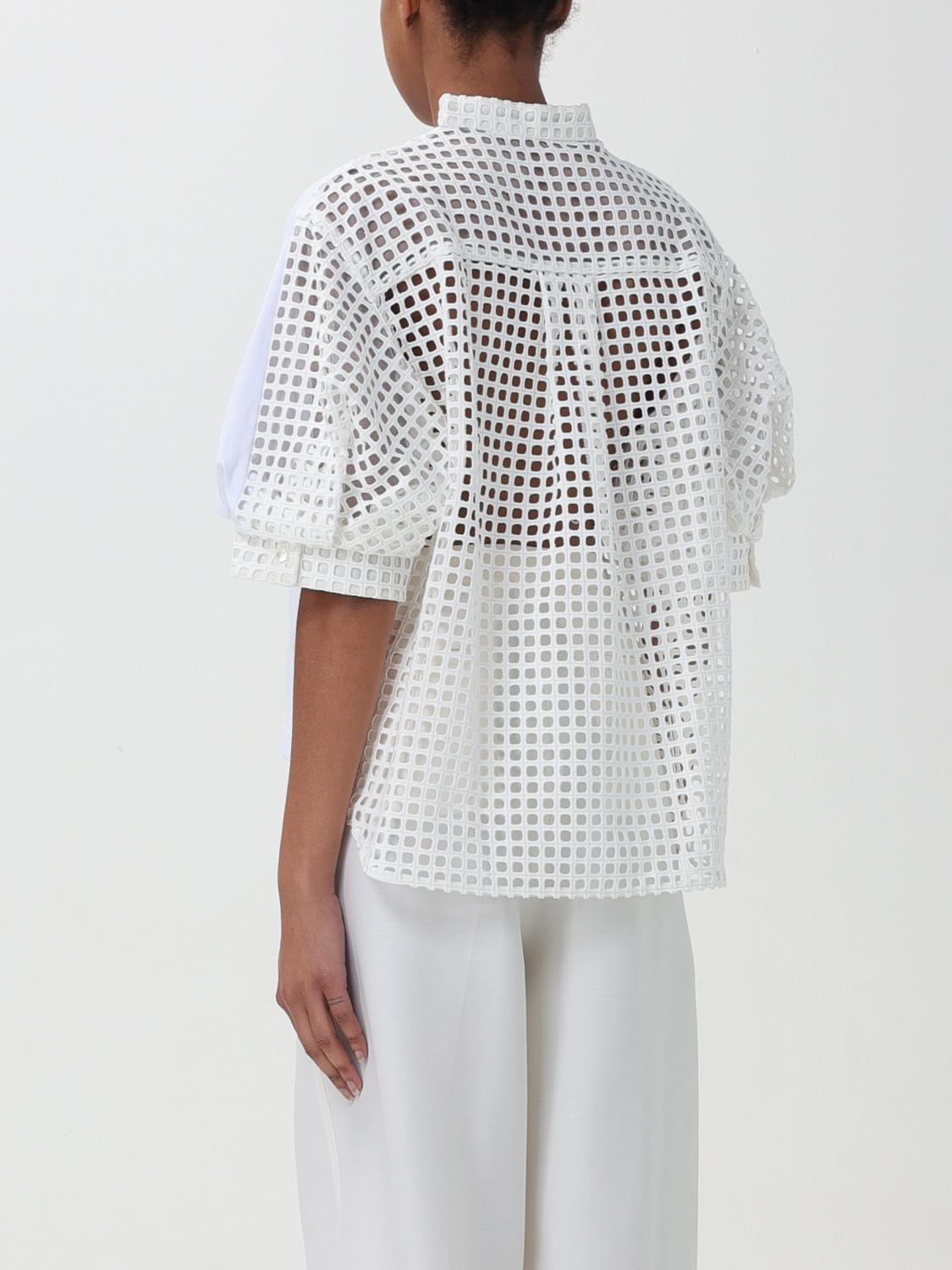 Sacai Tシャツ レディース - ホワイト | 2407166 | GIGLIO.COM