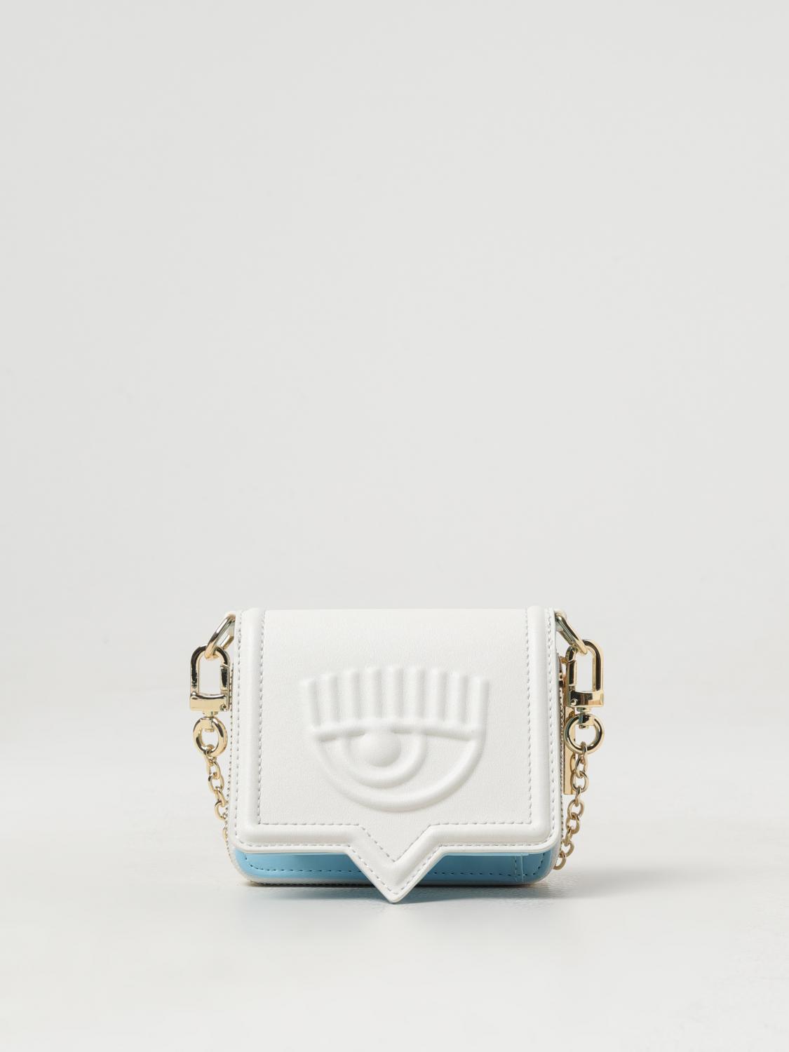 CHIARA FERRAGNI CARTERA: Cartera mujer Chiara Ferragni, Blanco - Img 1