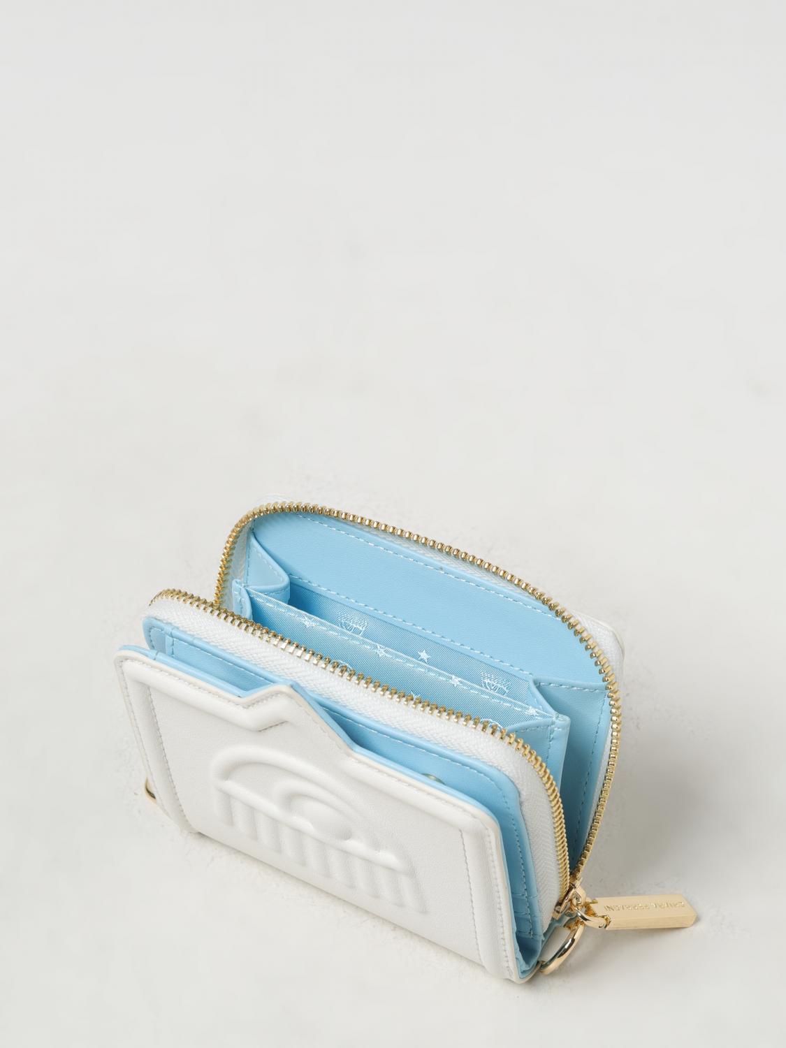 CHIARA FERRAGNI CARTERA: Cartera mujer Chiara Ferragni, Blanco - Img 4