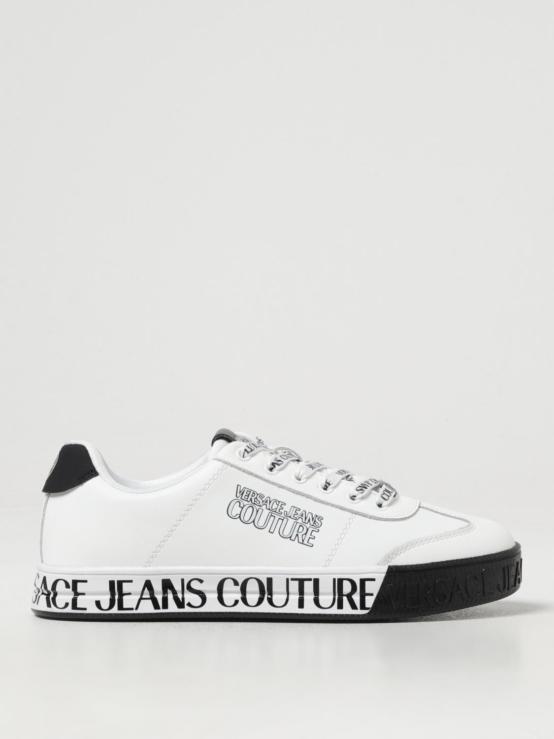 VERSACE JEANS COUTURE SNEAKERS: Sneakers men Versace Jeans Couture, White - Img 1