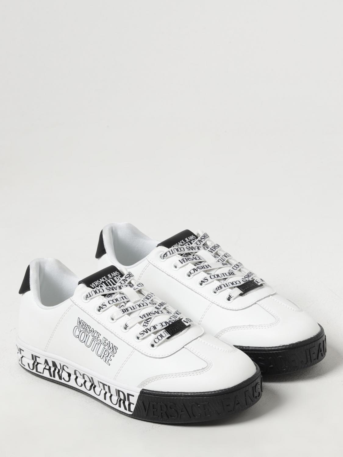 VERSACE JEANS COUTURE SNEAKERS: Sneakers men Versace Jeans Couture, White - Img 2