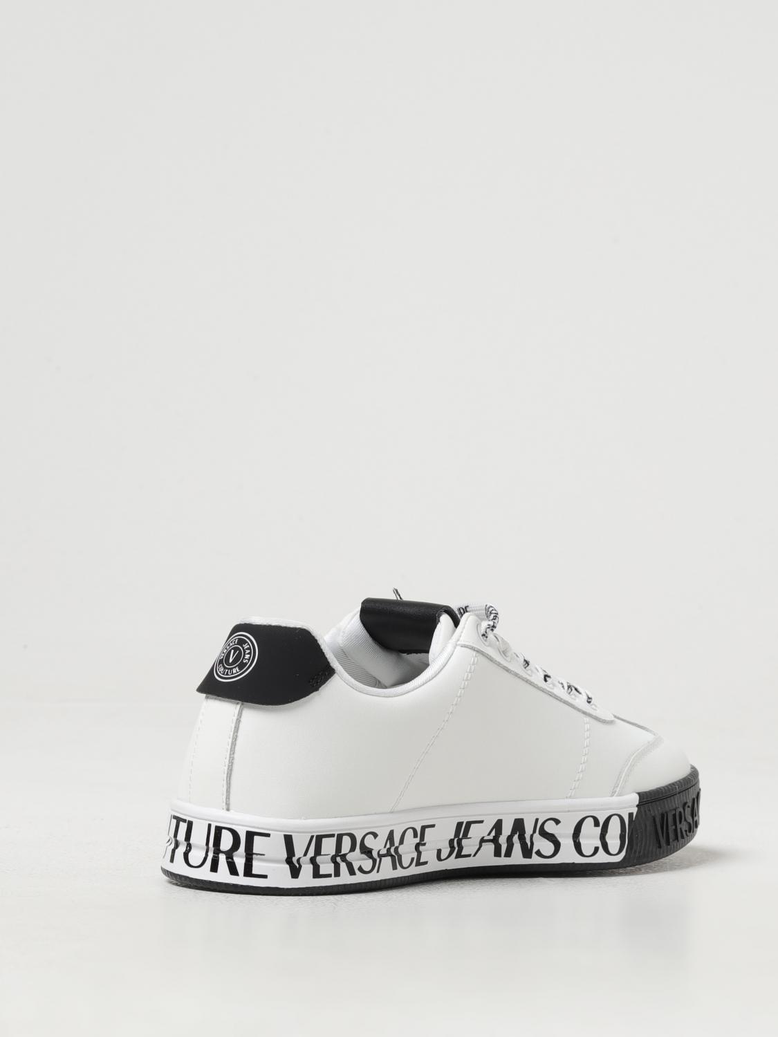 VERSACE JEANS COUTURE SNEAKERS: Sneakers men Versace Jeans Couture, White - Img 3