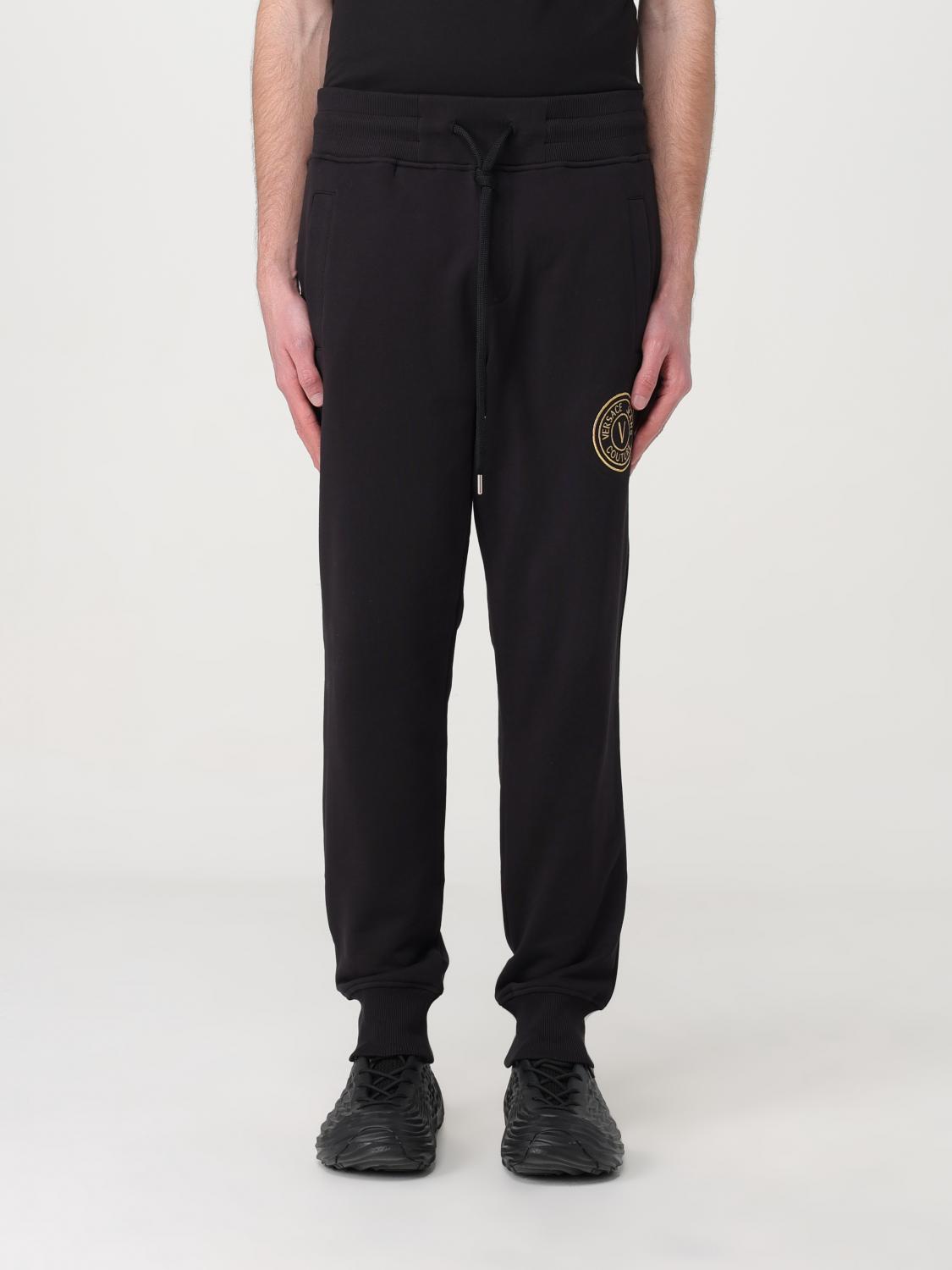 VERSACE JEANS COUTURE HOSE: Hose herren Versace Jeans Couture, Schwarz - Img 1