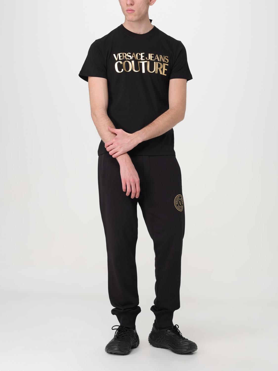 VERSACE JEANS COUTURE HOSE: Hose herren Versace Jeans Couture, Schwarz - Img 2