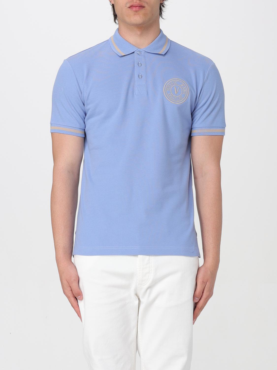Versace Jeans Couture Men's Polo Con White