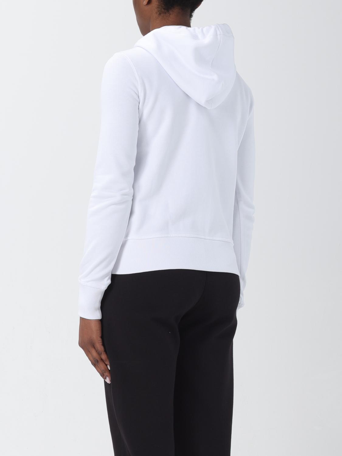 VERSACE JEANS COUTURE SUDADERA: Sudadera mujer Versace Jeans Couture, Blanco - Img 2
