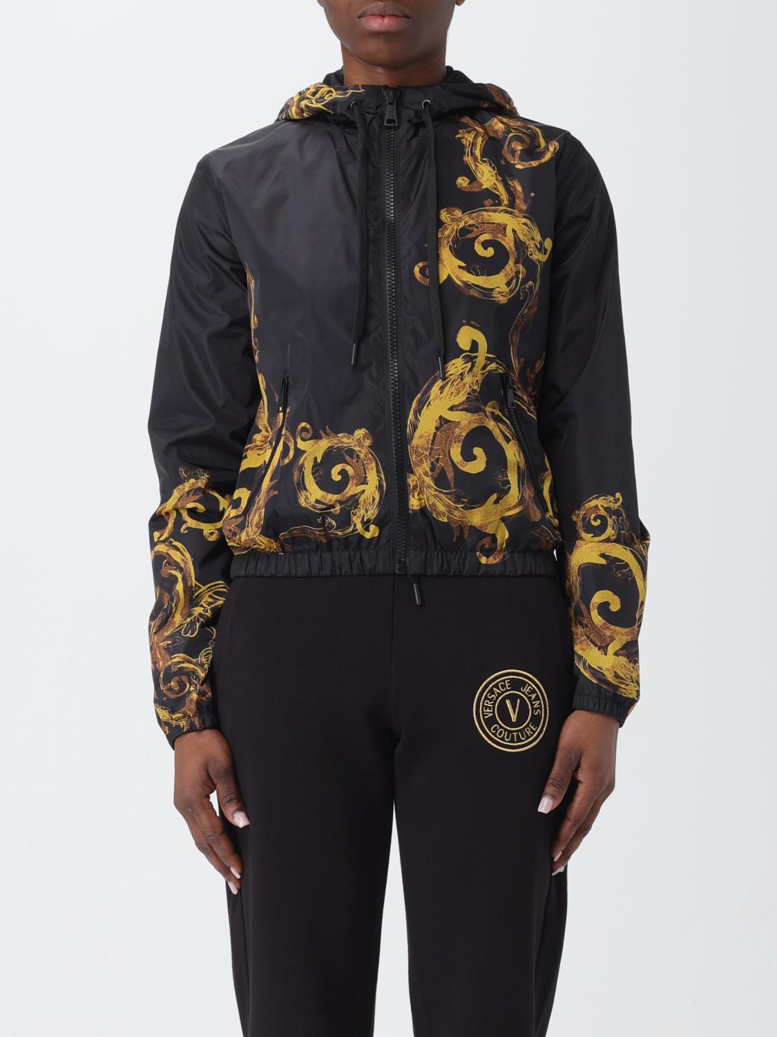 VERSACE JEANS COUTURE 外套: 西服外套 女士 Versace Jeans Couture, 黑色 - Img 1