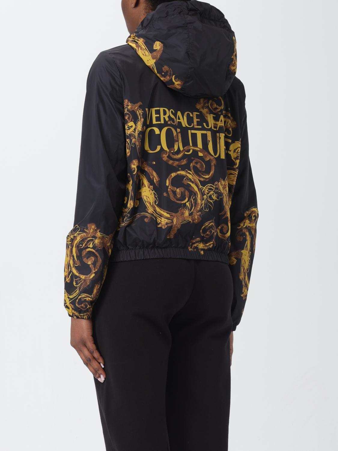 VERSACE JEANS COUTURE 外套: 西服外套 女士 Versace Jeans Couture, 黑色 - Img 2