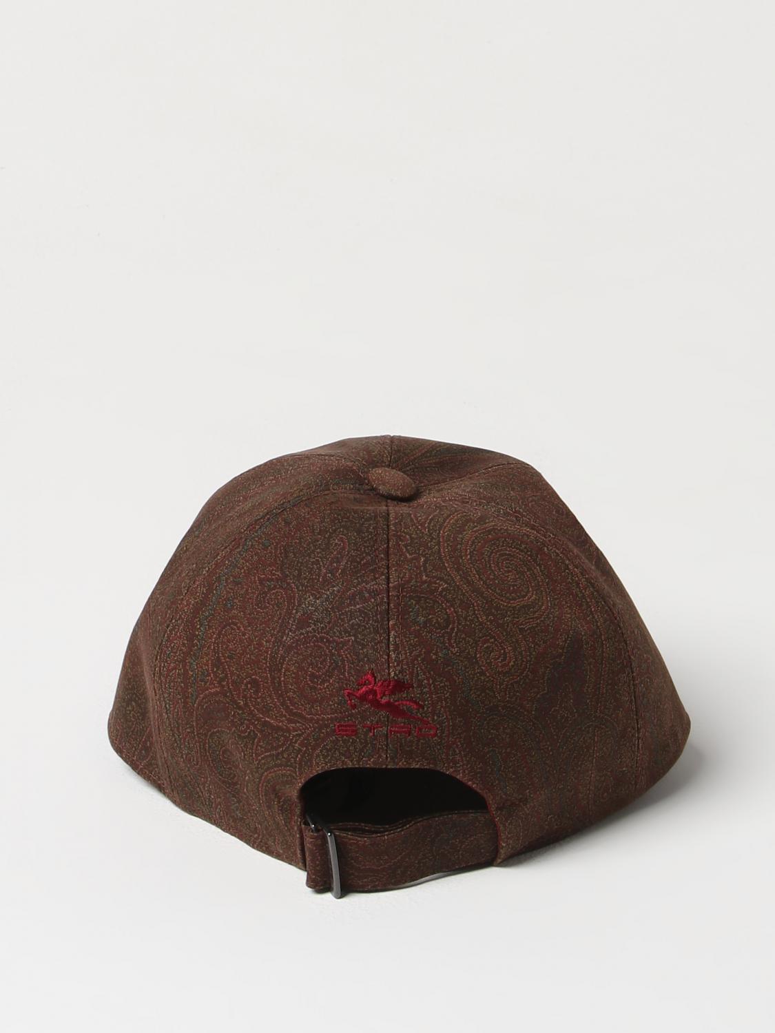 ETRO HAT: Hat men Etro, Brown - Img 3