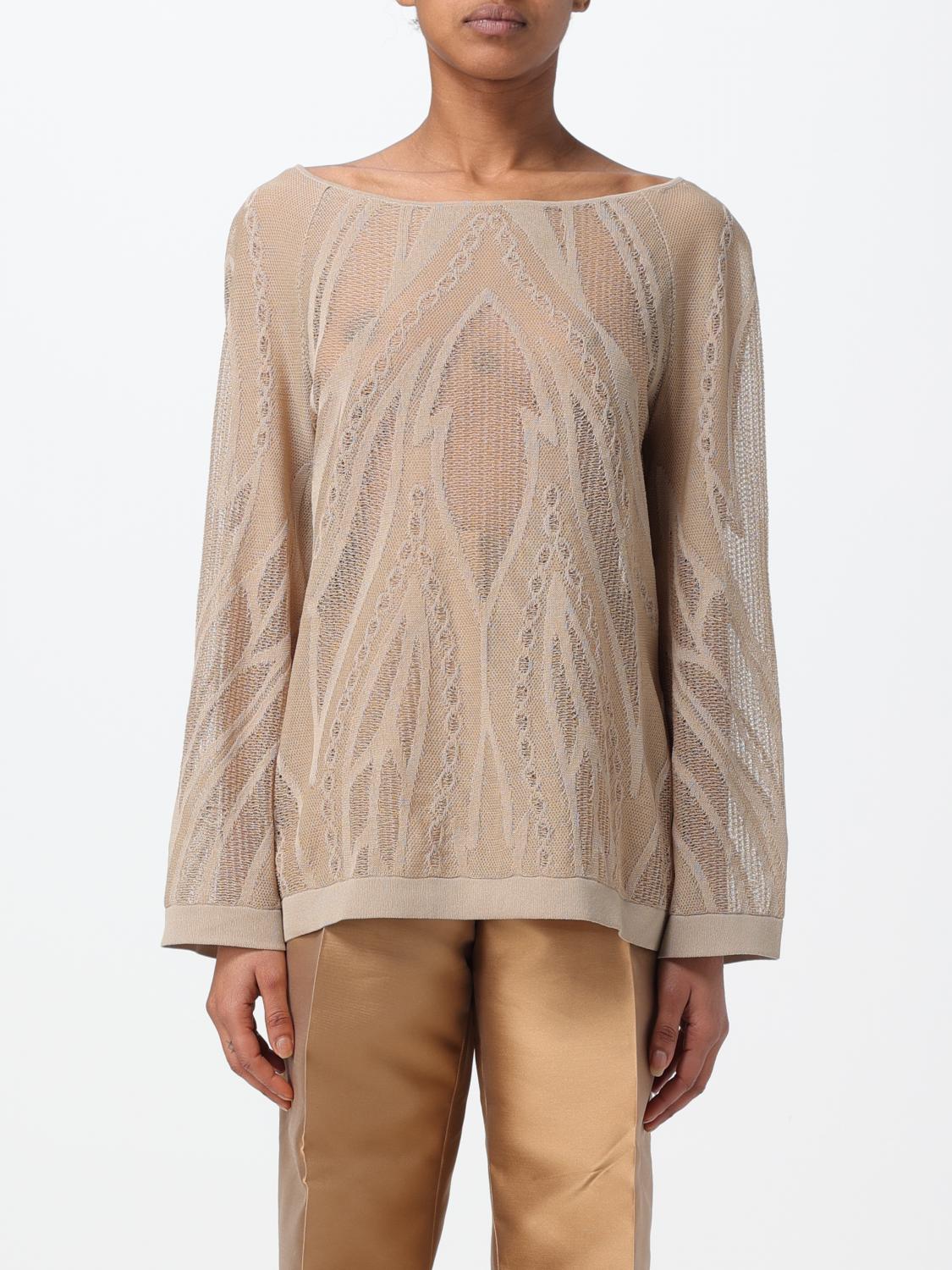 ALBERTA FERRETTI JERSEY: Jersey mujer Alberta Ferretti, Beige - Img 1