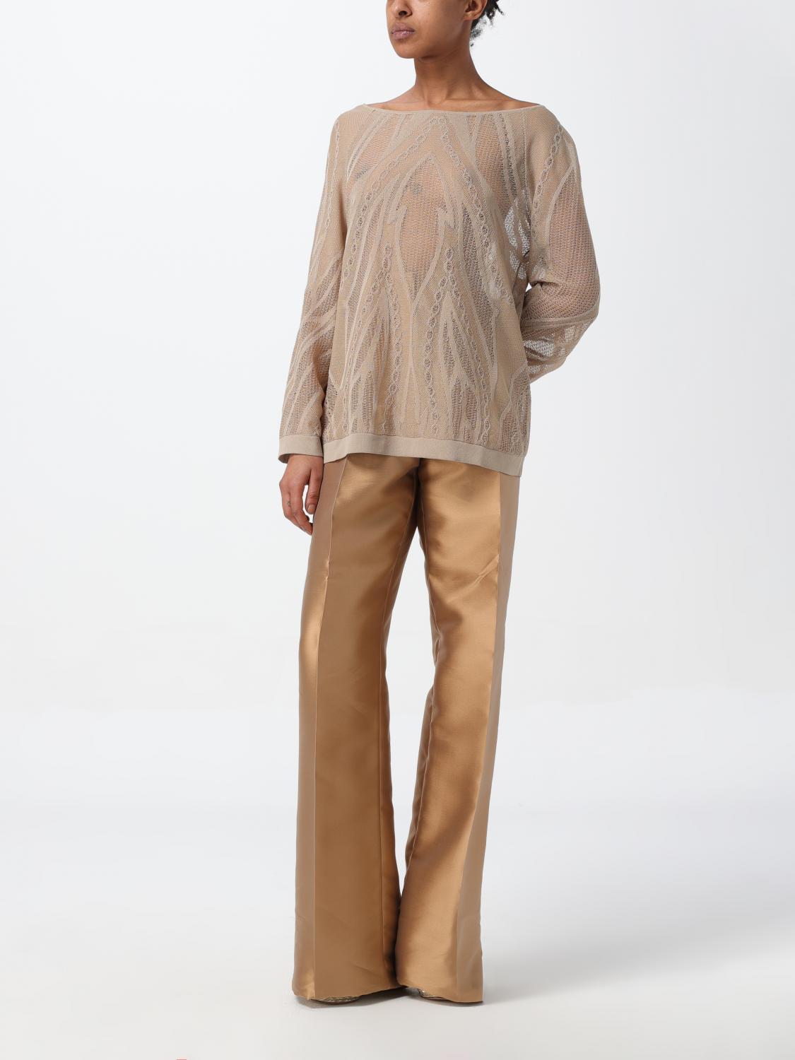 ALBERTA FERRETTI JERSEY: Jersey mujer Alberta Ferretti, Beige - Img 2