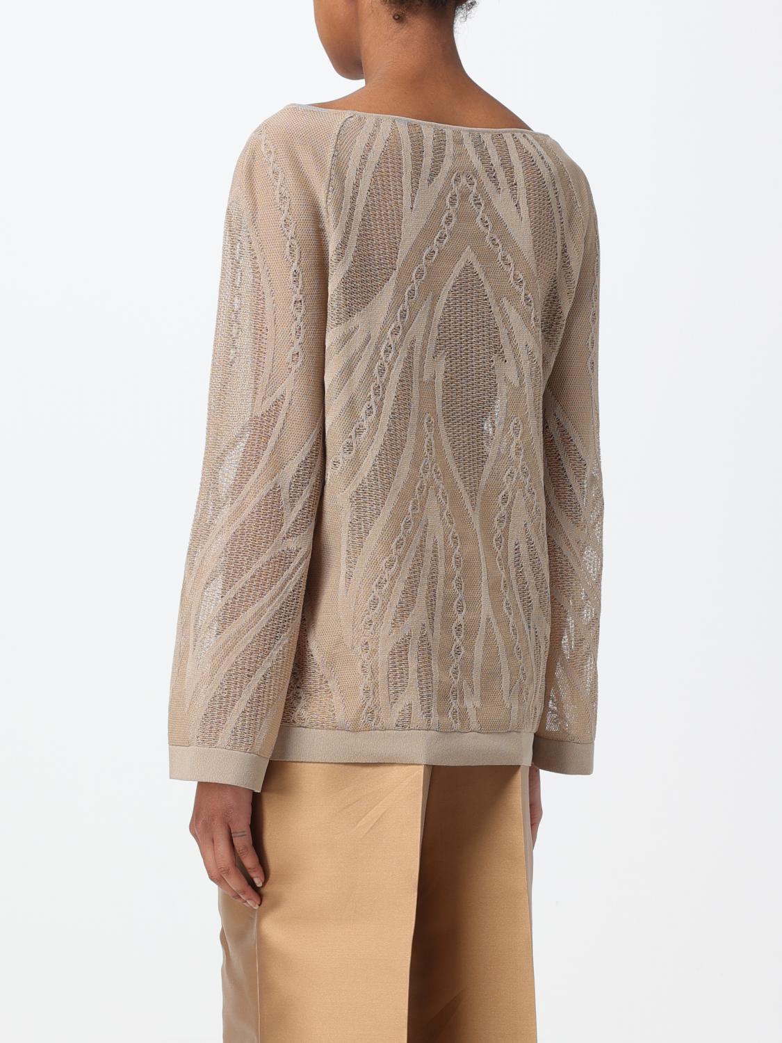 ALBERTA FERRETTI JERSEY: Jersey mujer Alberta Ferretti, Beige - Img 3