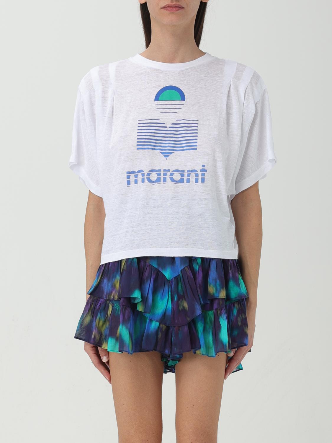 ISABEL MARANT ETOILE：Tシャツ レディース - ホワイト | GIGLIO