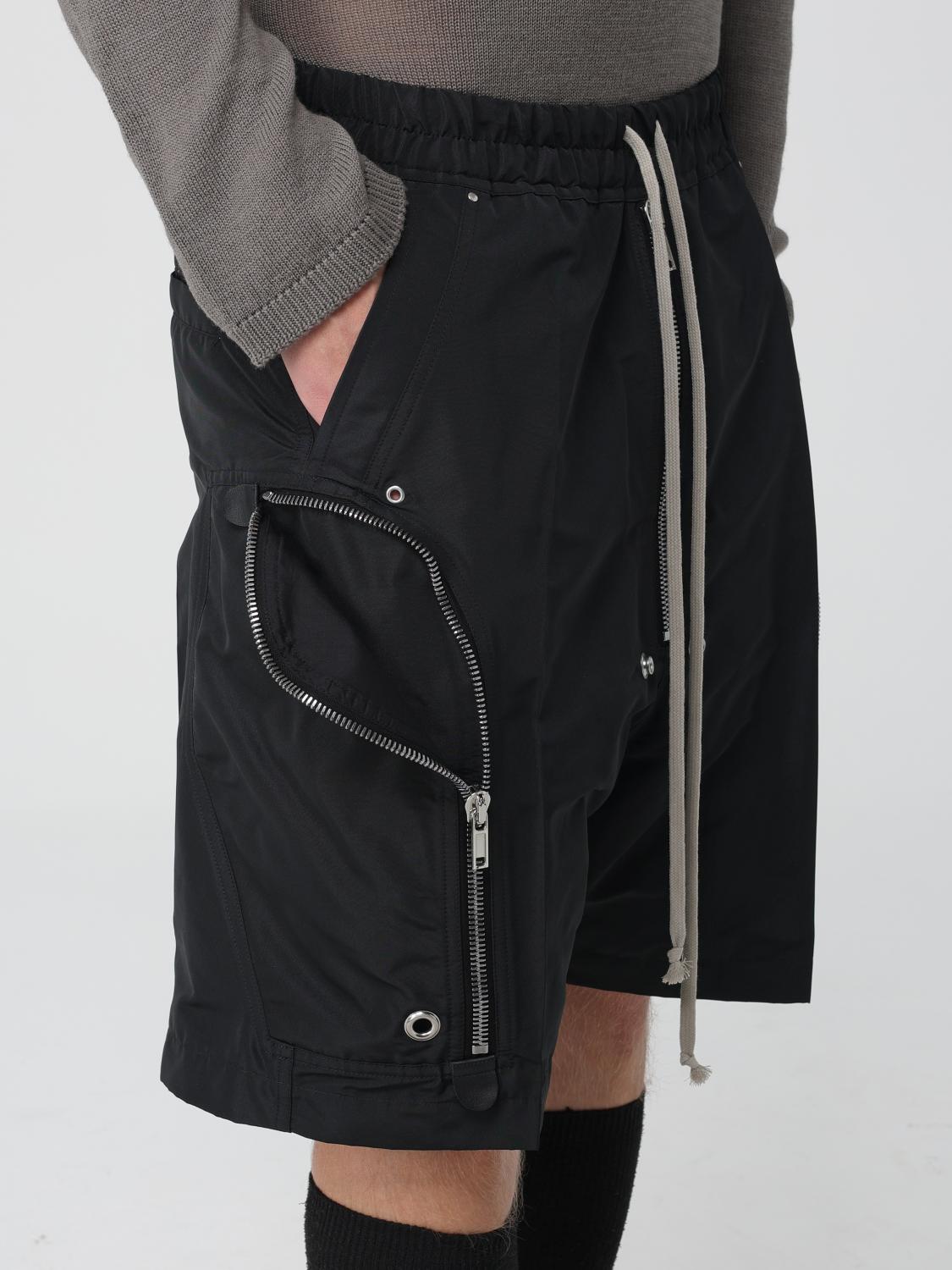 RICK OWENS SHORTS: Trousers men Rick Owens, Black - Img 5
