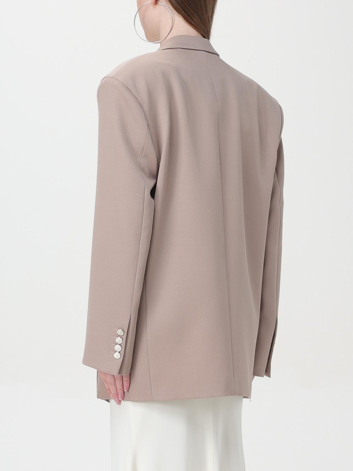 ジャケット THE ATTICO Women Outer 241WCG46 W046 198 Beige Glen'' beige blazer for Women | THE ATTICO®