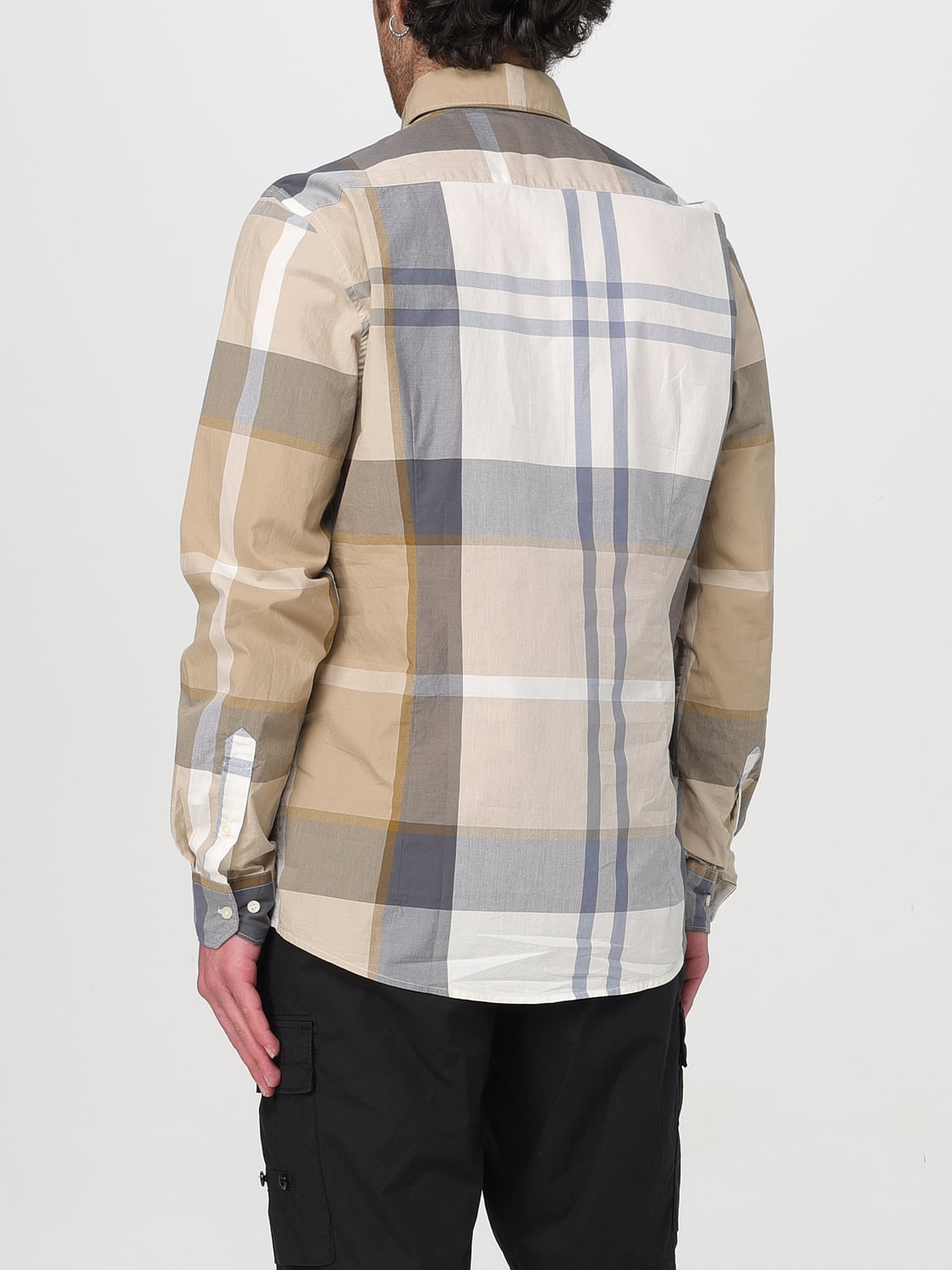 BARBOUR 셔츠: 셔츠 남성 Barbour, 베이지 - Img 2