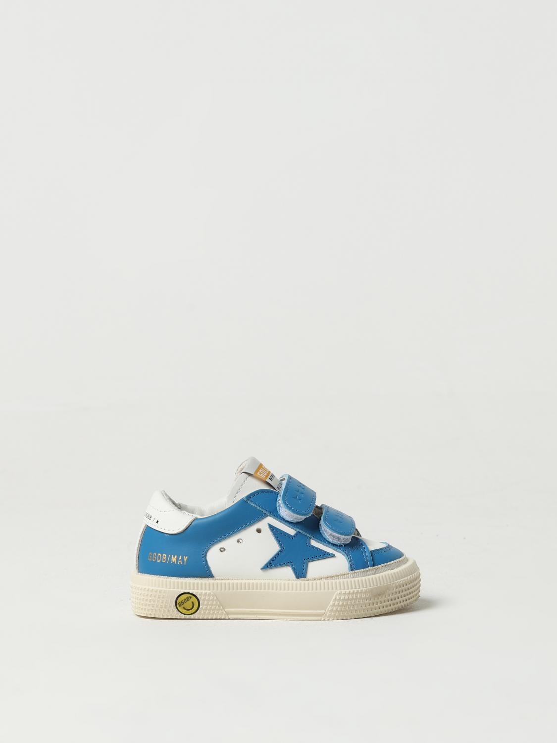 GOLDEN GOOSE SHOES: Shoes kids Golden Goose, Blue - Img 1