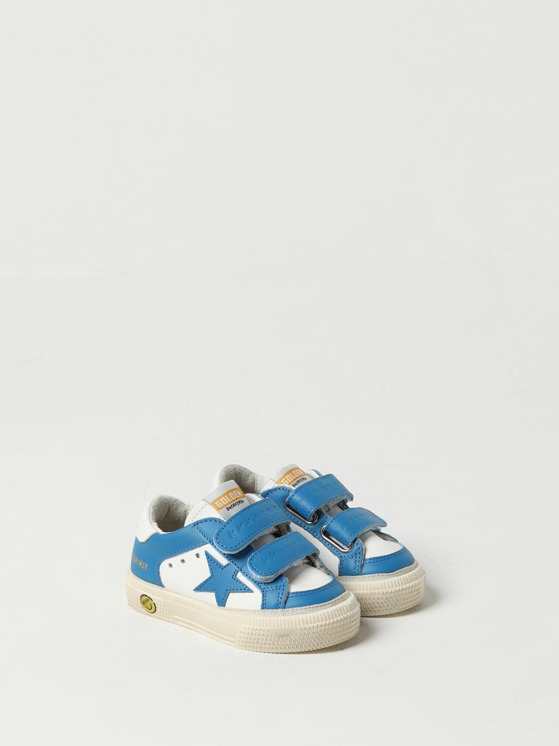 GOLDEN GOOSE SHOES: Shoes kids Golden Goose, Blue - Img 2