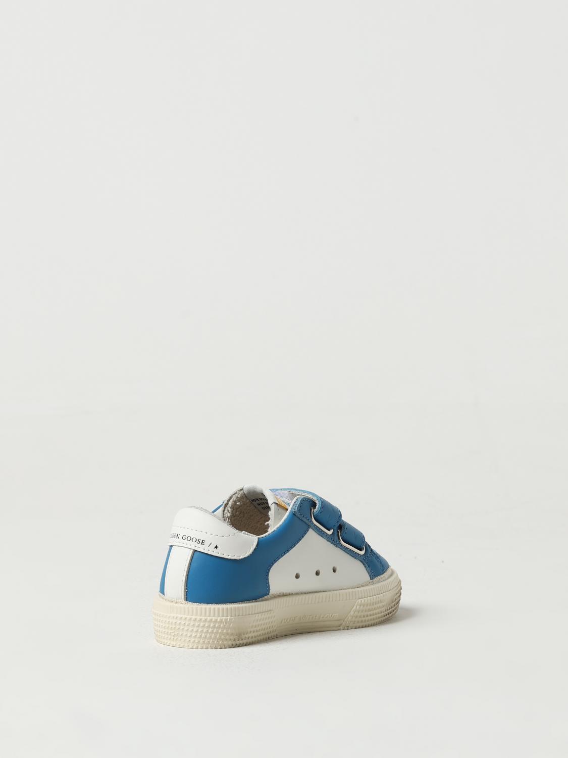 GOLDEN GOOSE SHOES: Shoes kids Golden Goose, Blue - Img 3