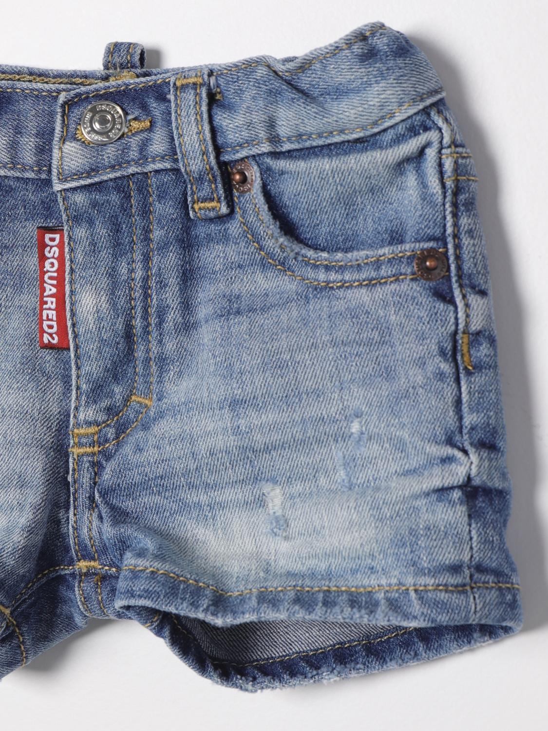 DSQUARED2 SHORTS: Shorts kids Dsquared2 Junior, Denim - Img 3