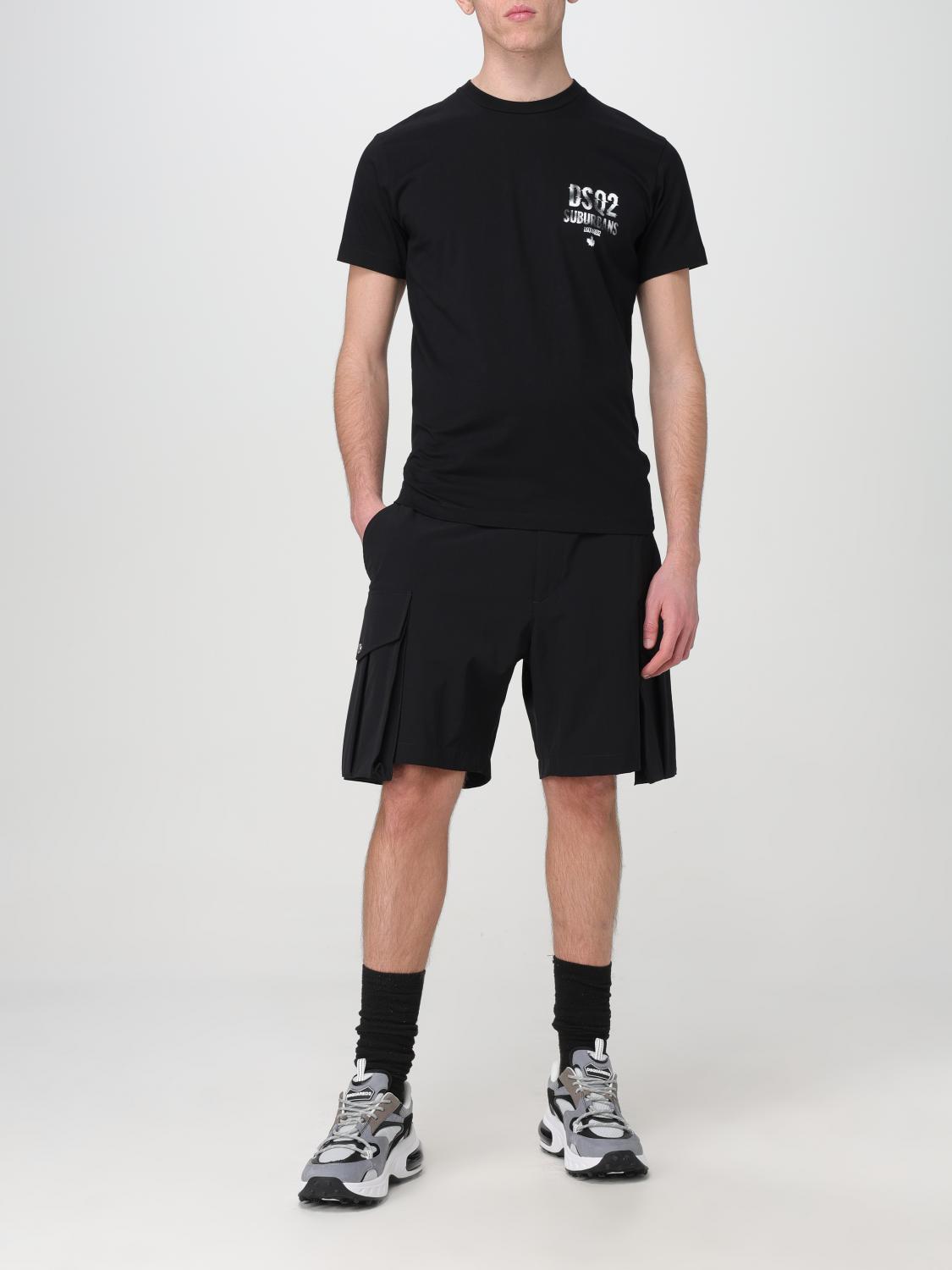 DSQUARED2 SHORTS: Short men Dsquared2, Black - Img 2