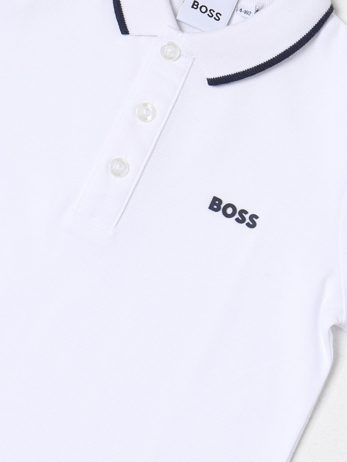 BOSS POLO: Polo kinder Boss Kidswear, Weiß - Img 3
