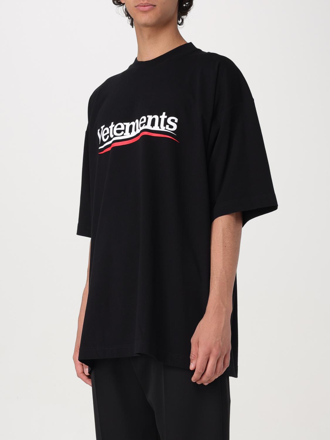 Vetements T-shirt men - Black | UE64TR440B | GIGLIO.COM