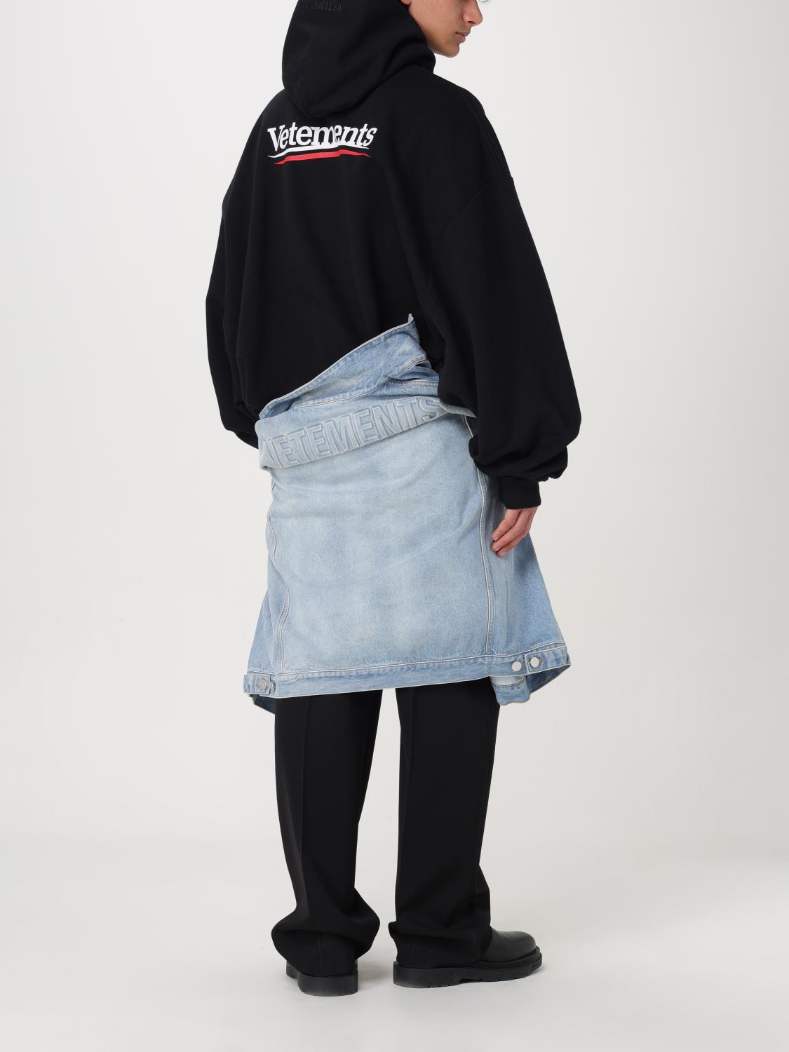 Vetements Sweatshirt men - Black | UE64HD440B | GIGLIO.COM