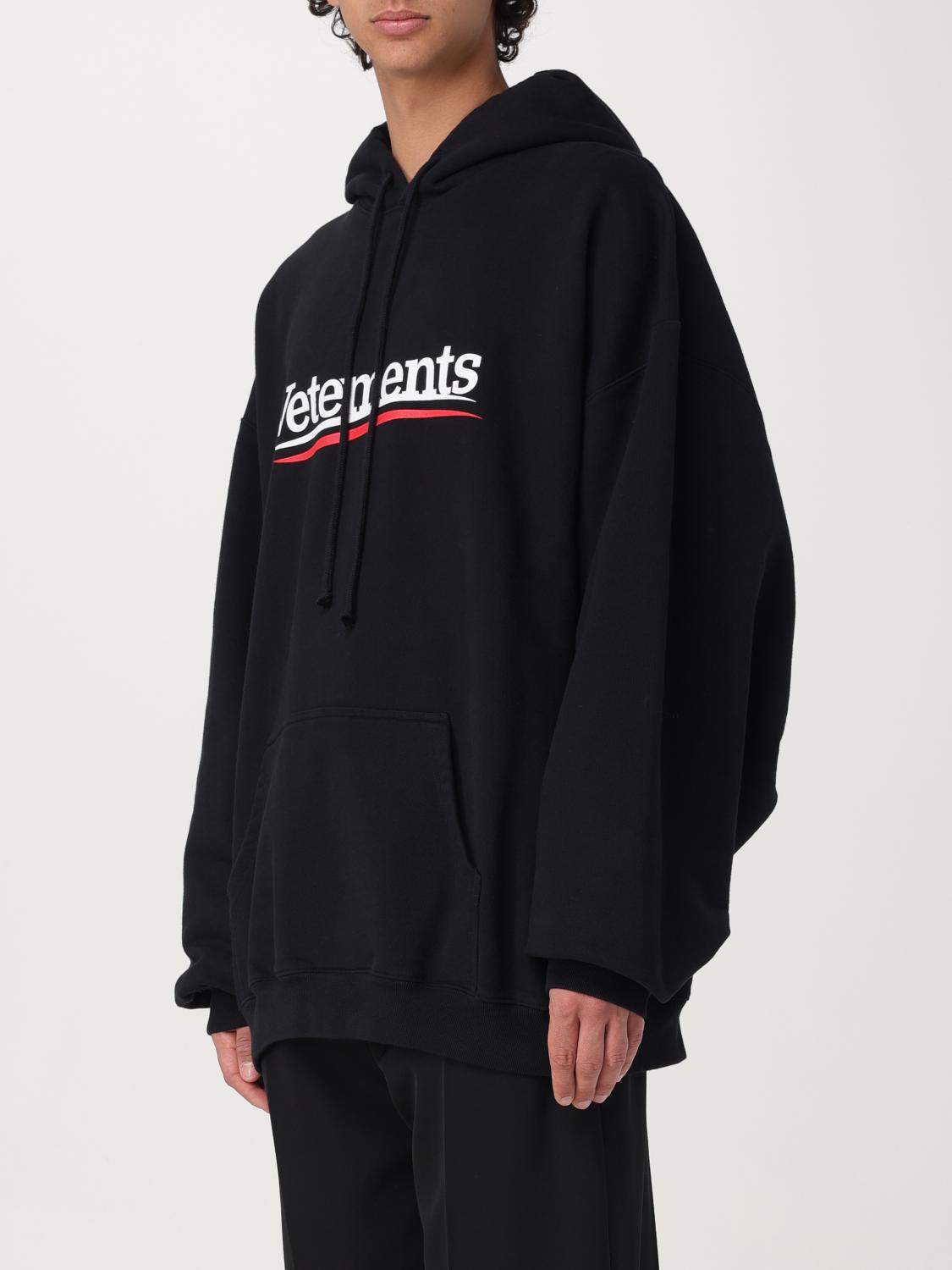 Vetements Sweatshirt men - Black | UE64HD440B | GIGLIO.COM