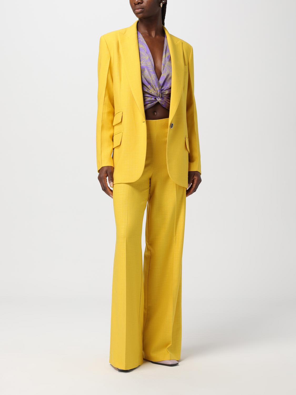 SIMONA CORSELLINI BLAZER: Jacket woman Simona Corsellini, Yellow - Img 2
