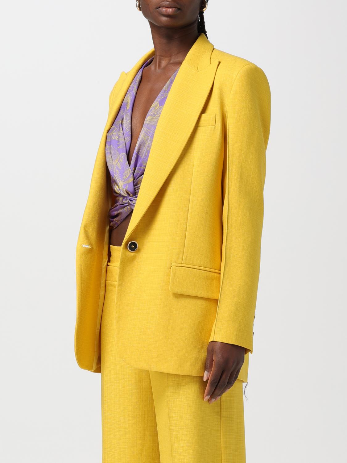 SIMONA CORSELLINI BLAZER: Jacket woman Simona Corsellini, Yellow - Img 4