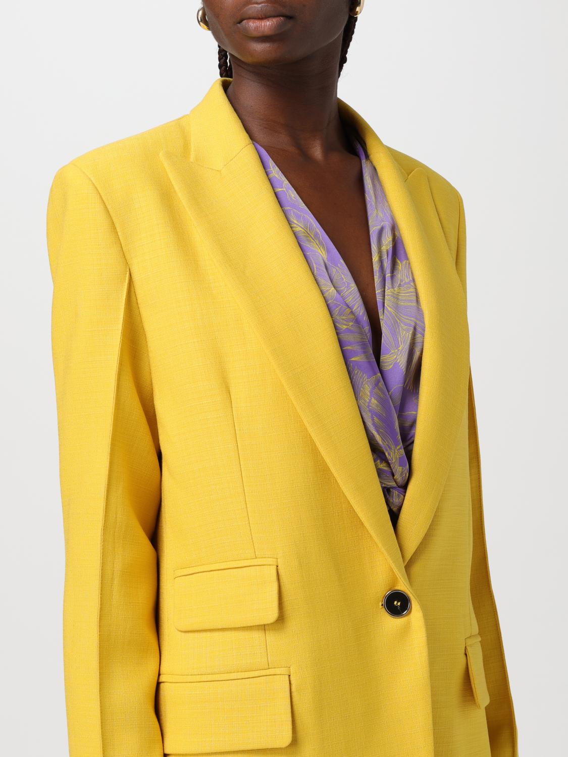 SIMONA CORSELLINI BLAZER: Jacket woman Simona Corsellini, Yellow - Img 5