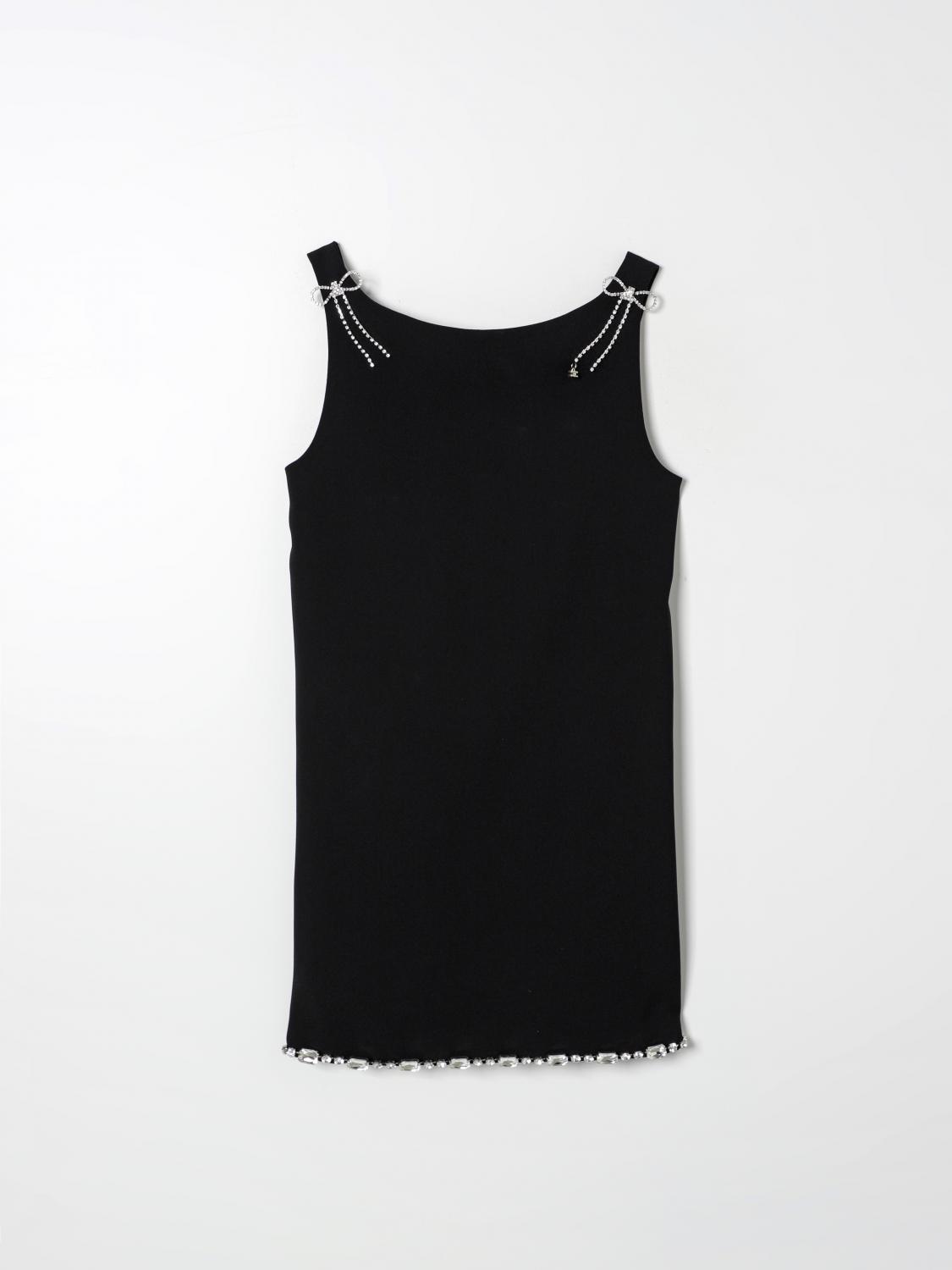 ELISABETTA FRANCHI LA MIA BAMBINA DRESS: Dress kids Elisabetta Franchi La Mia Bambina, Black - Img 1