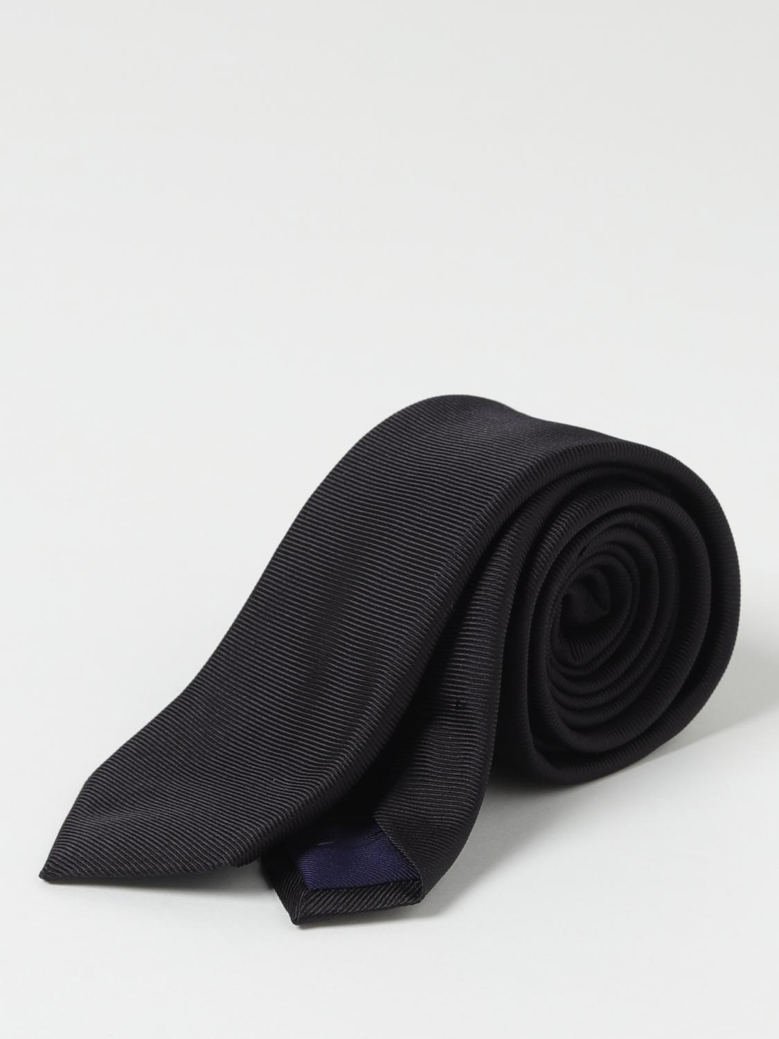 CORNELIANI TIE: Tie men Corneliani, Black - Img 1