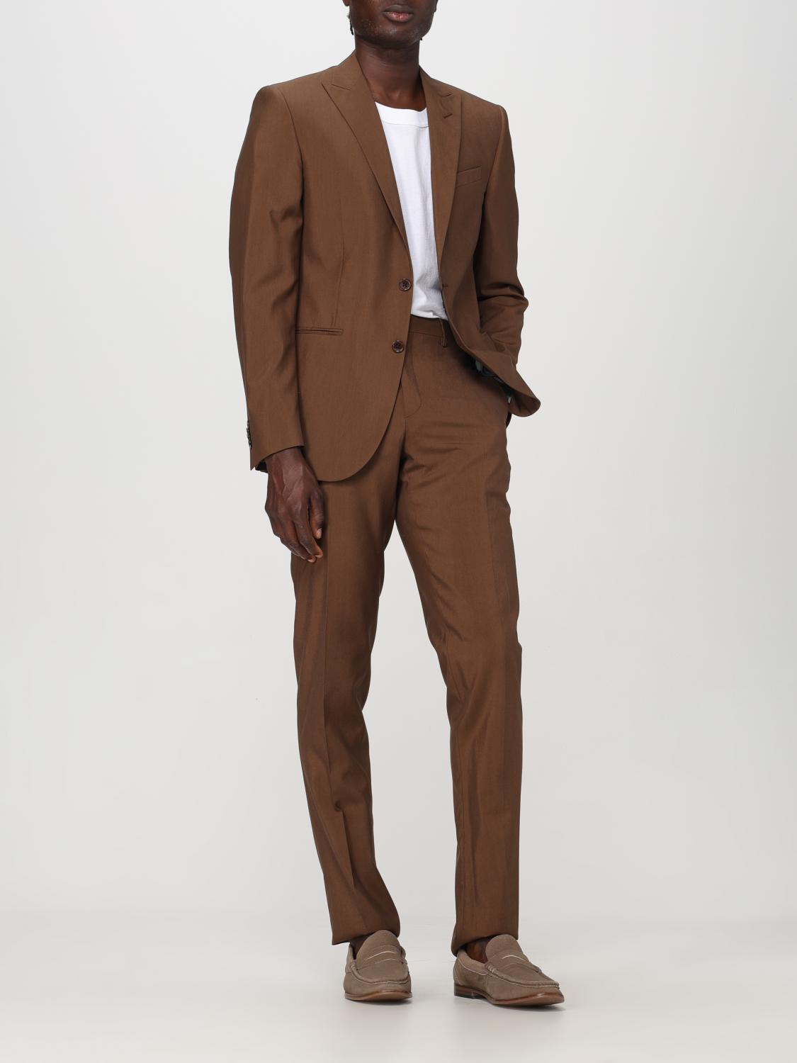 CORNELIANI SUIT: Suit men Corneliani, Dark - Img 2