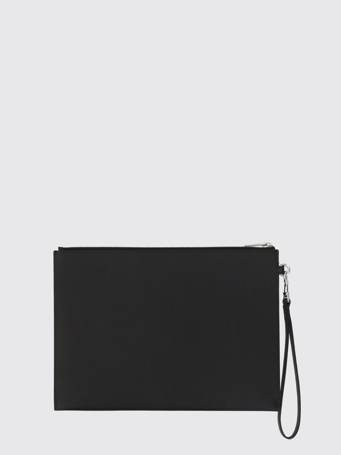 SAINT LAURENT BRIEFCASE: Cover for men men Saint Laurent, Black - Img 2