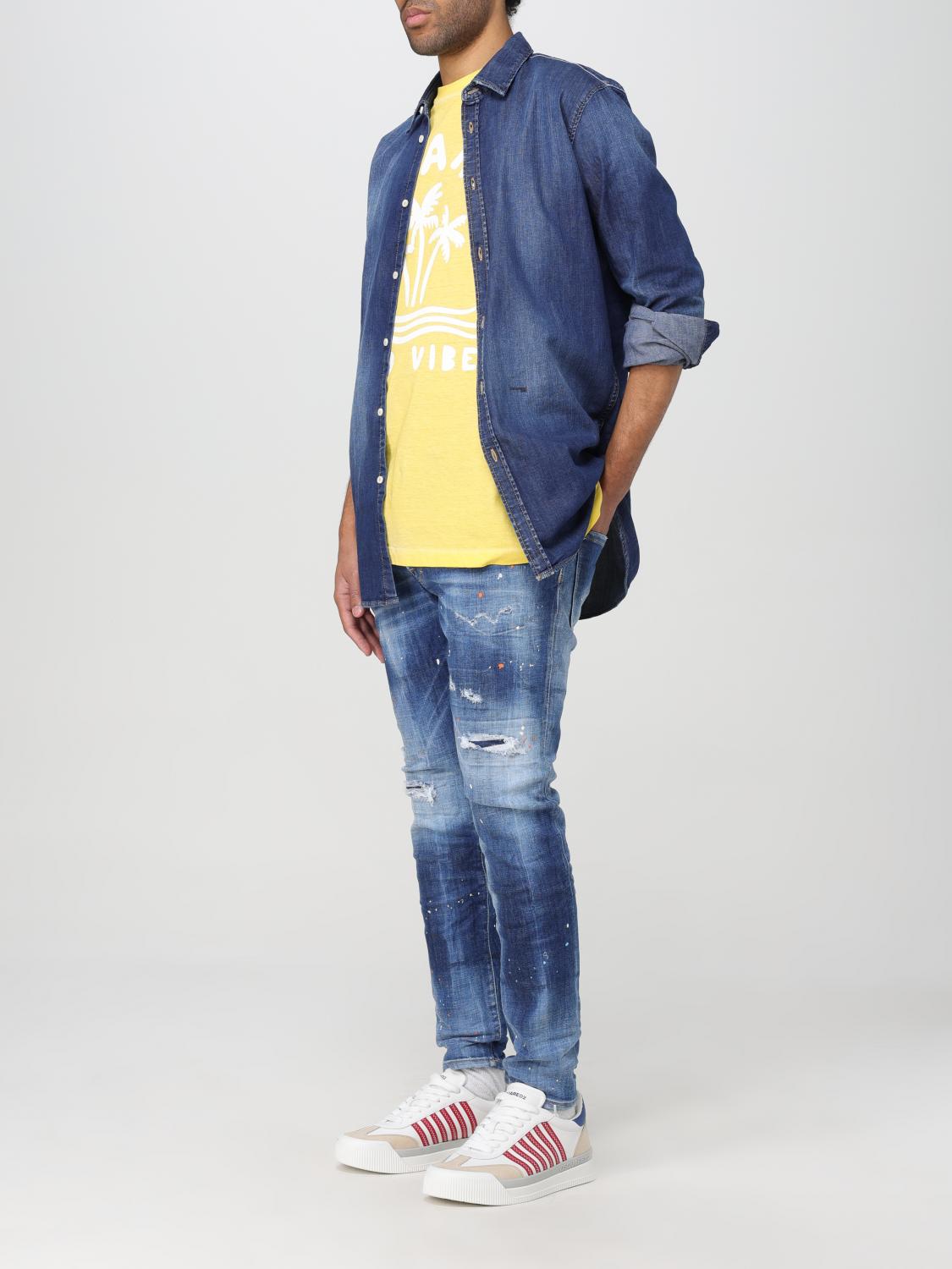 DSQUARED2 HEMD: Hemd herren Dsquared2, Navy - Img 2