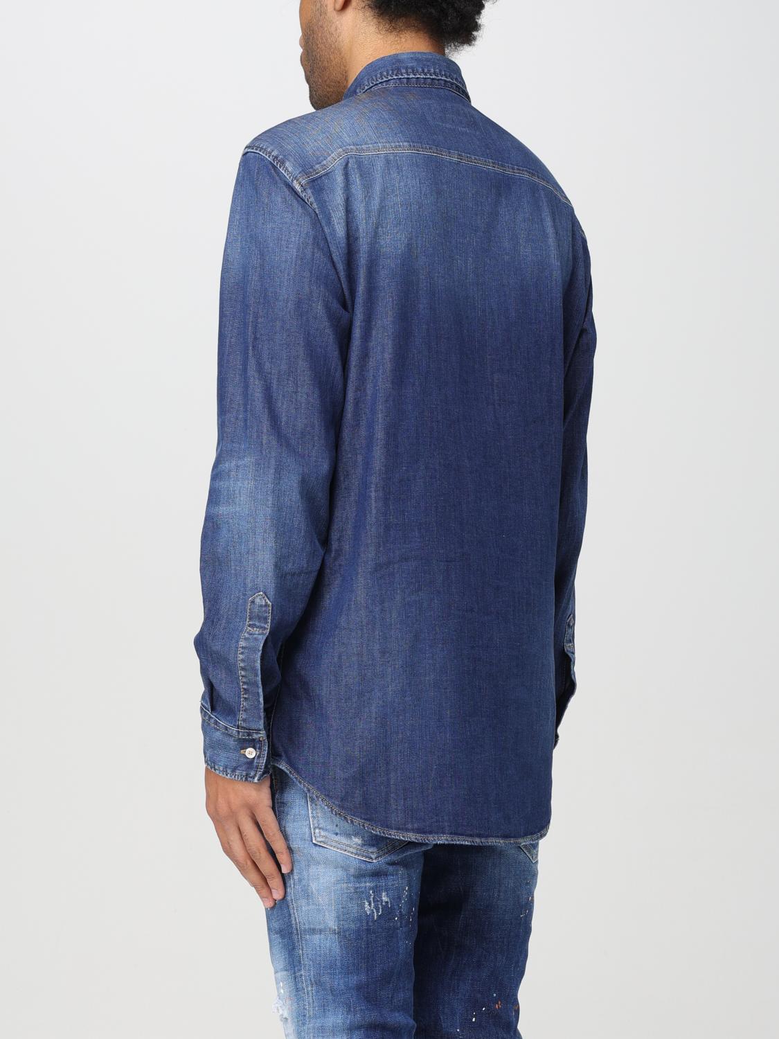 DSQUARED2 HEMD: Hemd herren Dsquared2, Navy - Img 3