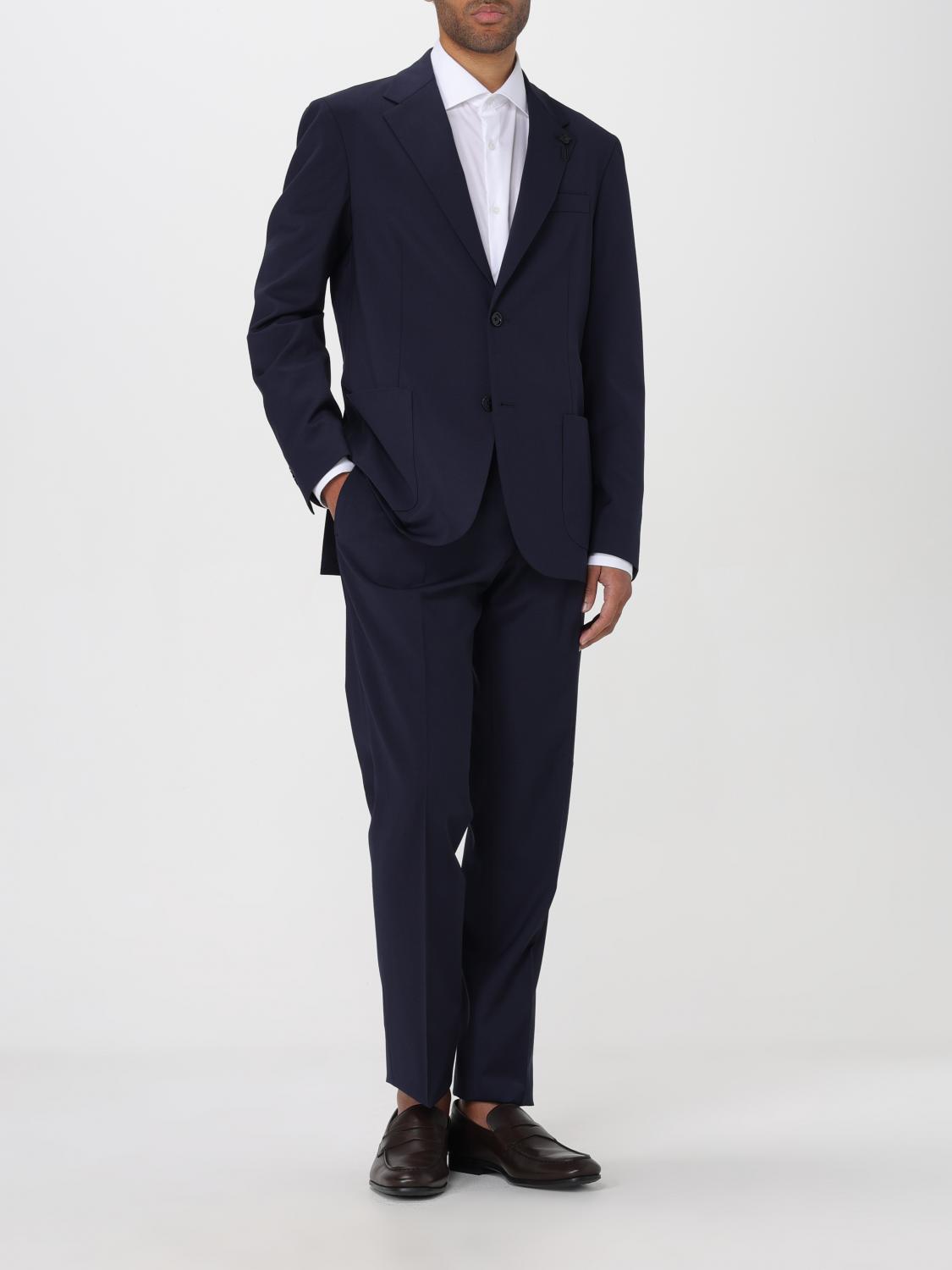 LARDINI スーツ　44 Lardini スーツ メンズ - ブルー | EQ148EEQEL62702 | GIGLIO.COM