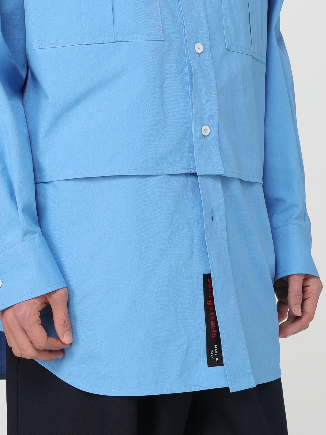 BOTTEGA VENETA CAMISA: Camisa hombre Bottega Veneta, Azul Oscuro - Img 5